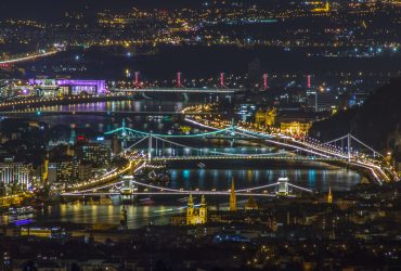 Budapest hídjai északtól délre